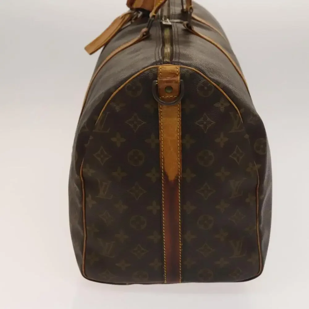 LOUIS VUITTON Monogram Keepall Bandouliere 50 Boston Bag M41416